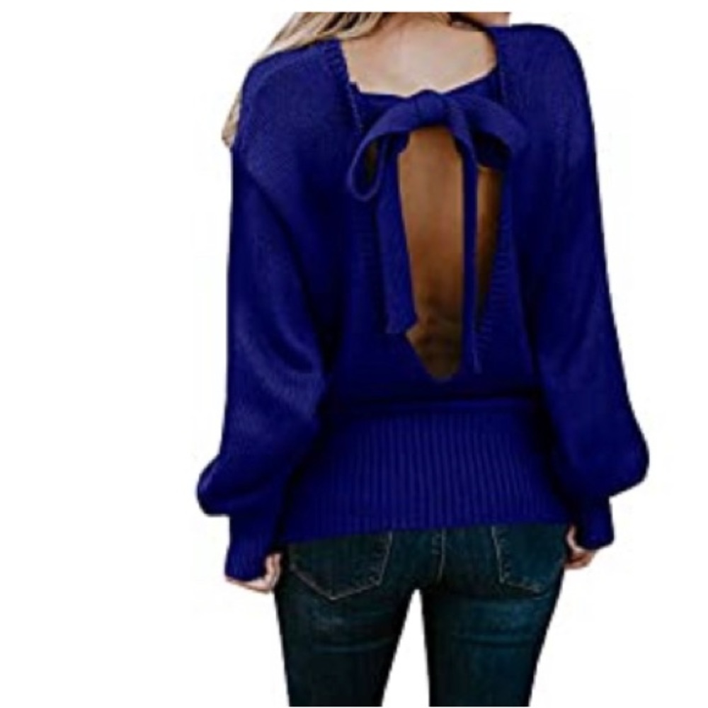 Backless Blouse - image 1